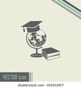 A symbol of education. Vector illustration