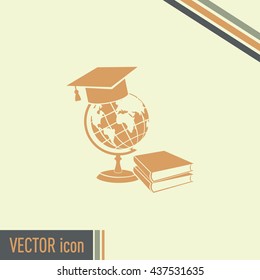 A symbol of education. Vector illustration