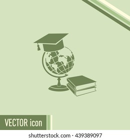 A symbol of education. Vector illustration