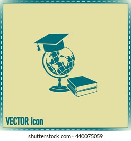 A symbol of education. Vector illustration
