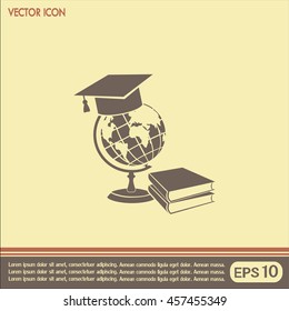 A symbol of education. Vector illustration