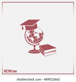 A symbol of education. Vector illustration