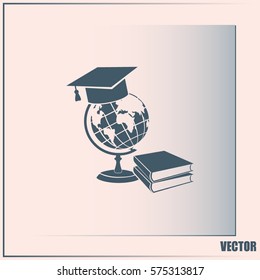 A symbol of education. Vector illustration