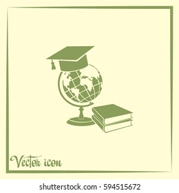 A symbol of education. Vector illustration