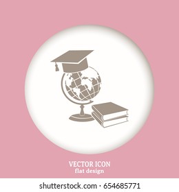 A symbol of education. Vector illustration