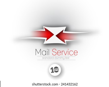 Symbol of Email, isolated vector design 