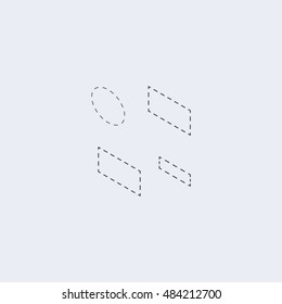 Symbol emblem. Vector illustration