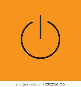 Un símbolo de energía, control y activación, que representa la capacidad de encender o apagar un dispositivo o sistema.