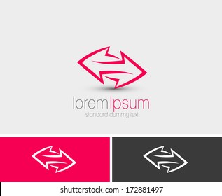 Symbol of Energy, isolated vector design. 