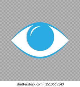 Symbol of Eye Icon. Vector illustration. 