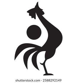 symbol of the faculty of advertising and publicity rooster