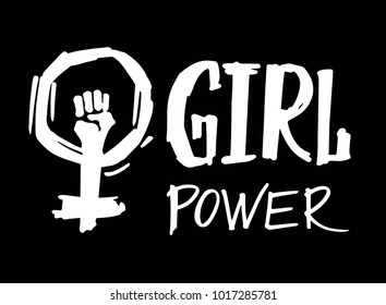 Symbol of feminism. Vector