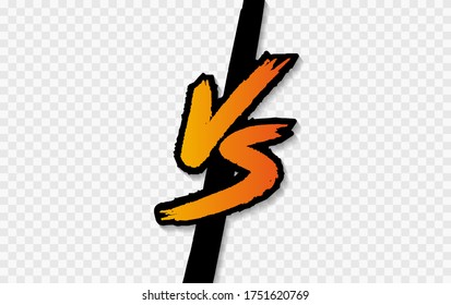 Symbol Fight Versus Competition Vs Vector Stock Vector (Royalty Free ...