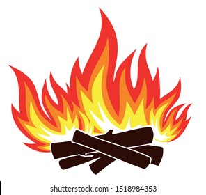 The Symbol of Fire Wood.