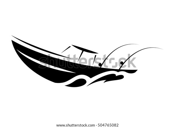 Download Symbol Fishing Boat Vector Stock Vector (Royalty Free ...