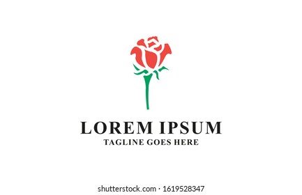 Symbol Flower Vector Logo Design Inspiration