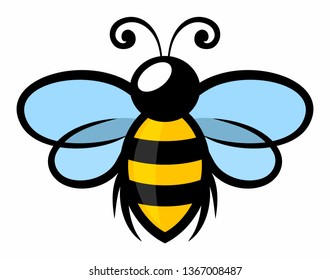 Symbol of flying bee. 