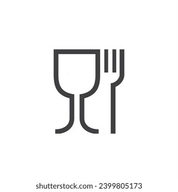 symbol of food grade, icon, vector art.