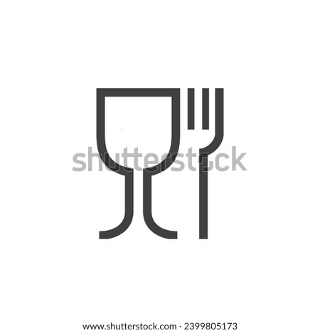 symbol of food grade, icon, vector art.