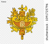 Symbol of France. National emblem