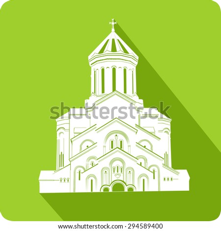 symbol of Georgia, vector illustration