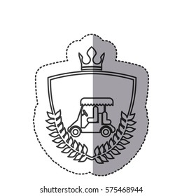 symbol golf emblem icon image, vector illustration