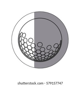 symbol golf emblem icon image, vector illustration