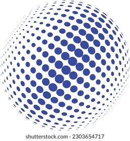 Symbol Halftone Element Icon Abstract