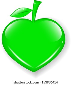 The symbol of health life stile. Can be use as decoration, design element, icon, label. Vector