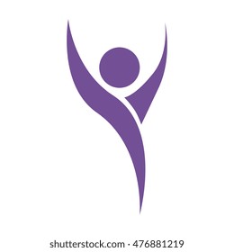 symbol healthy person  design