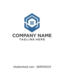 LOGOTIPO DEL VECTOR DEL ICONO INICIAL DE SÍMBOLO