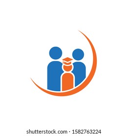 symbol human logo education vector