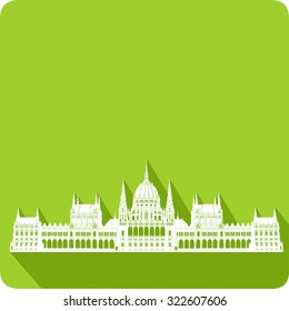 symbol of Hungary, vector illustration