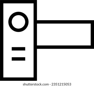 symbol, icon, illustration, camera, vector