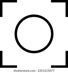 símbolo, icono, ilustración, cámara, vector