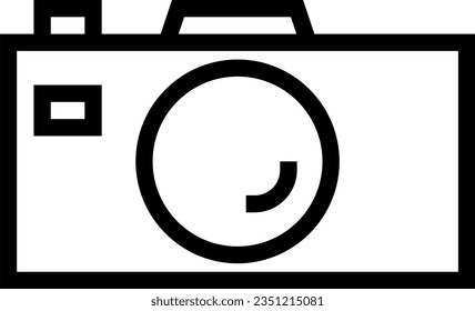 symbol, icon, illustration, camera, vector