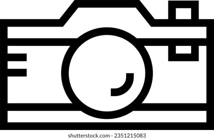 symbol, icon, illustration, camera, vector