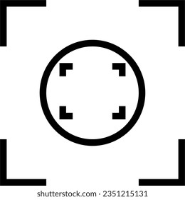 símbolo, icono, ilustración, cámara, vector