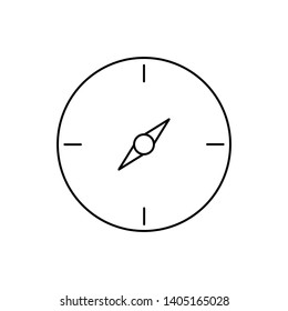 Сompass symbol icon. Mobile concept and web design
