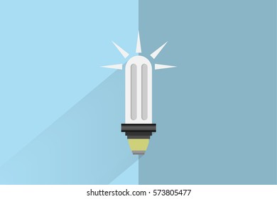 symbol icon sign bulb. vector and illustration