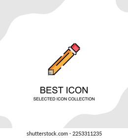diseño vectorial de icono de símbolo con estilo de píxel