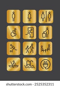 Symbol icon vector graphic for decoration