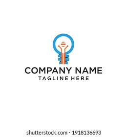 SYMBOL ICON VECTOR LAMP LOGO