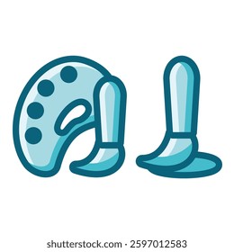 Symbol Icons Creative Knowledge Education School