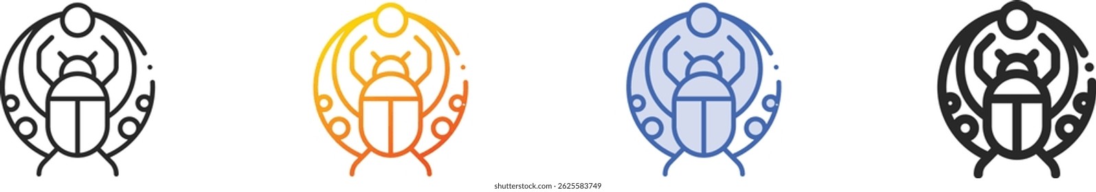 symbol icon.Thin Linear, Gradient, Blue Stroke and bold Style Design Isolated On White Background