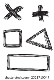 Symbol illustration image. 
Hand drawn image artwork of symbol. 
Simple cute original logo.
Hand drawn vector illustration for posters, cards, t-shirts.