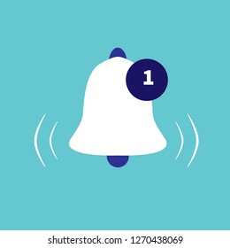 Symbol for incoming message, call, notification
