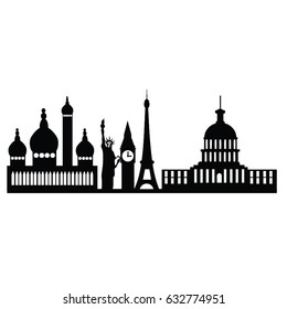 symbol independence icon vector
