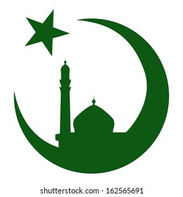 symbol islam mosque ramadan vector 260nw 162565691