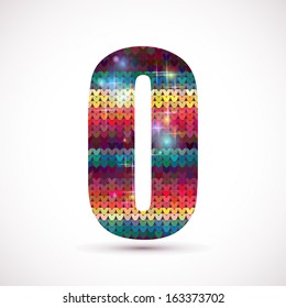 Symbol isolated on white. Vector design element